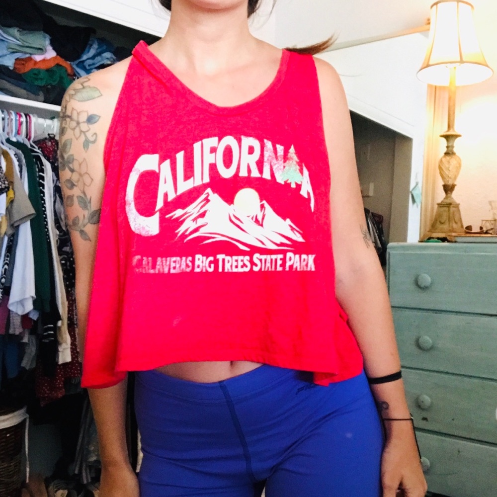CALIFORNIA | crop tank